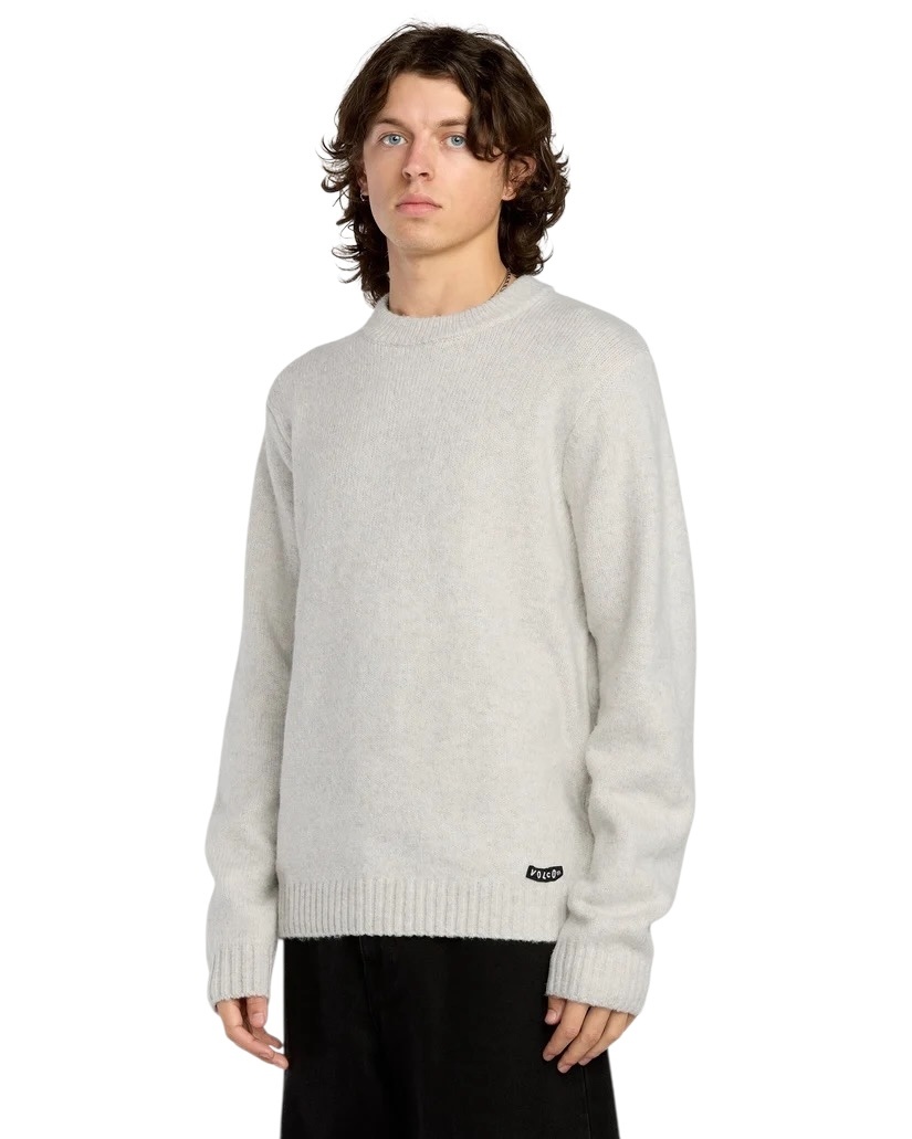 Volcom Edmonder II Sweater - Dirty White
