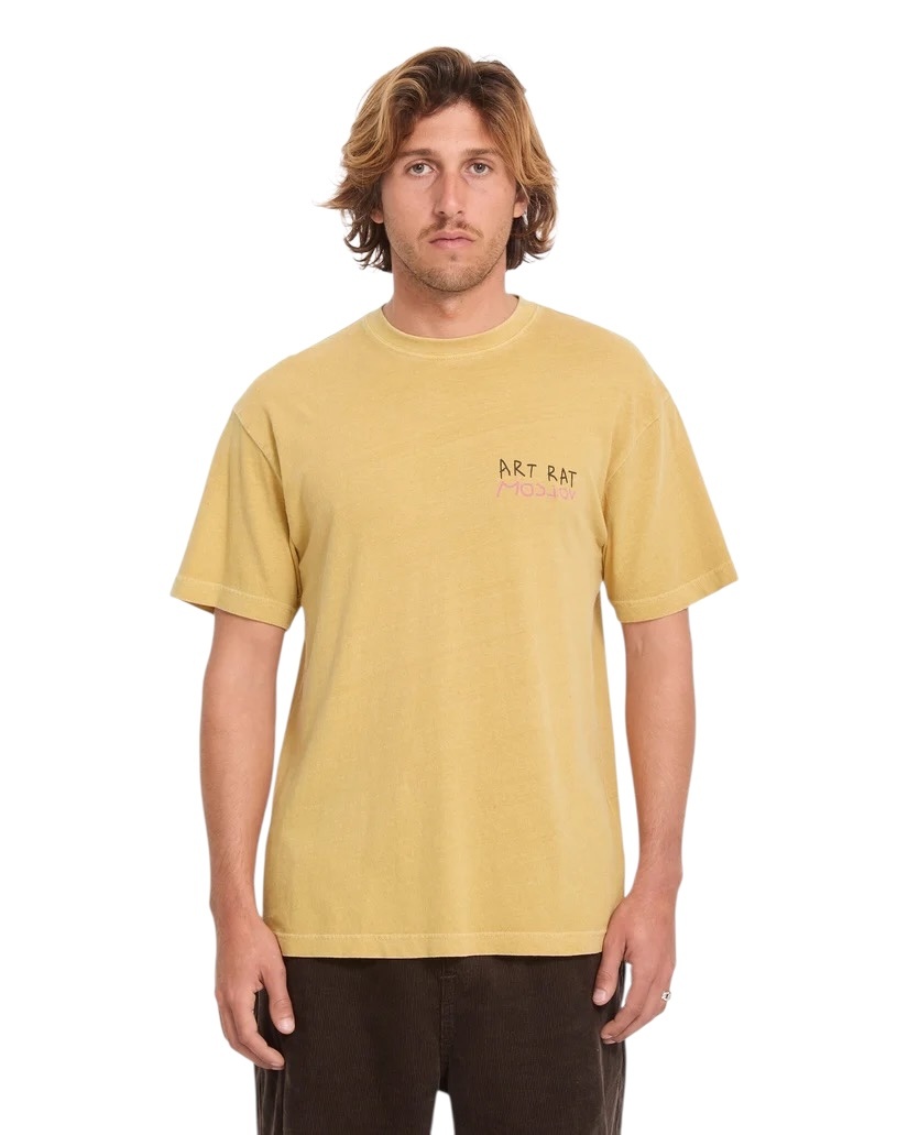 Volcom Ozzy 2 S/S T-Shirt - Mustard