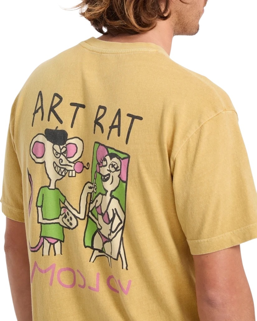 Volcom Ozzy 2 S/S T-Shirt - Mustard