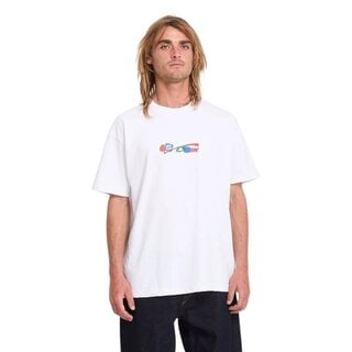Volcom Carrau 2 LSE S/S T-Shirt - White
