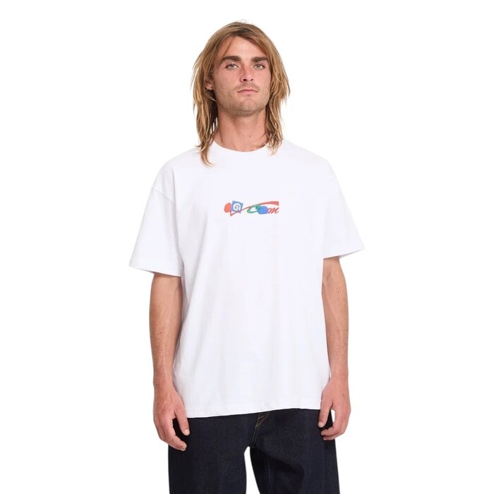 Volcom Carrau 2 LSE S/S T-Shirt - White