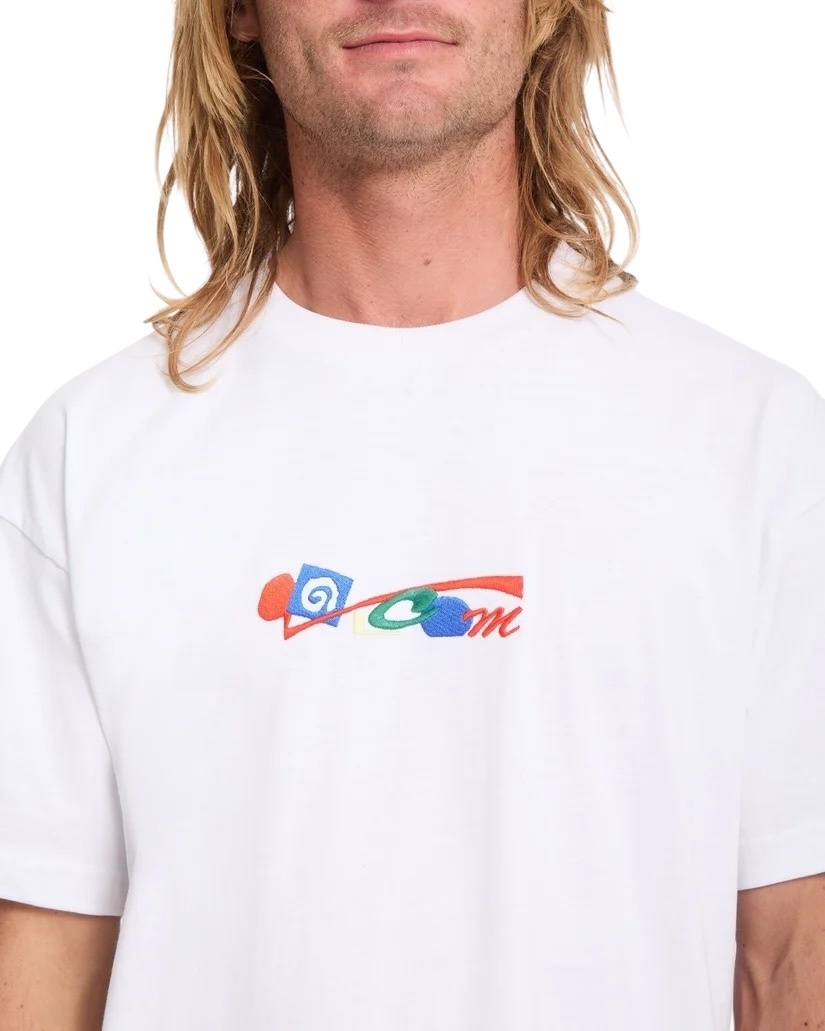 Volcom Carrau 2 LSE S/S T-Shirt - White