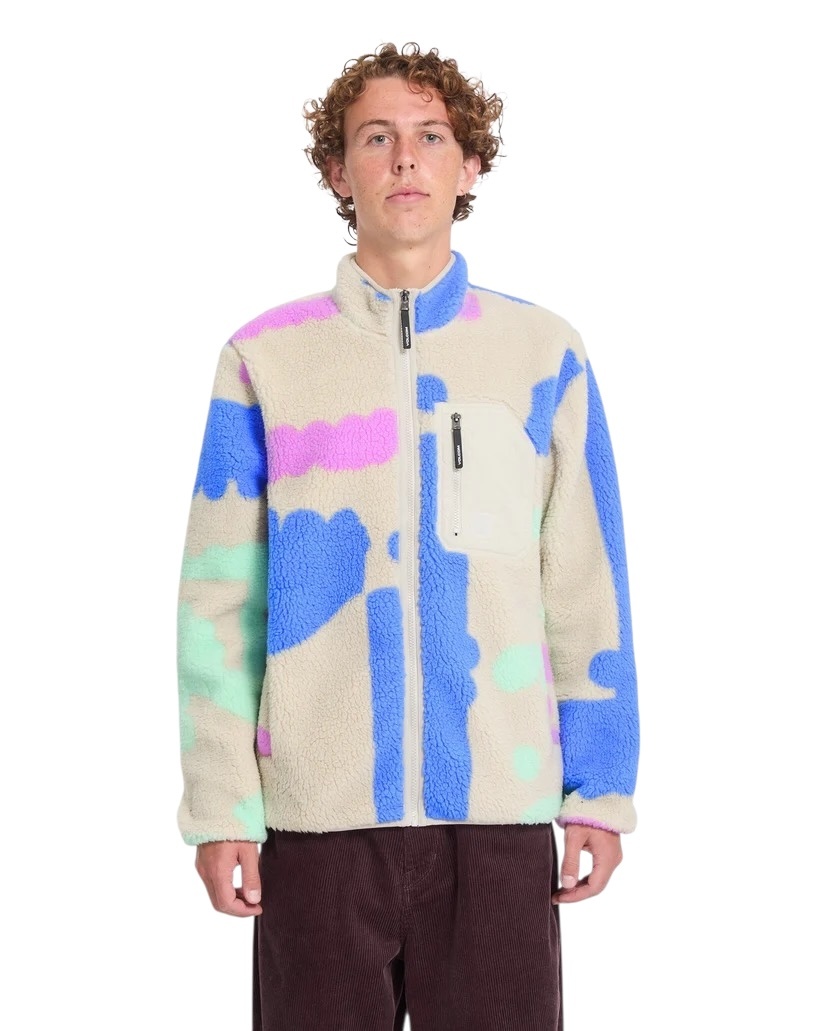 Volcom Carrau Fuzzar Zip - Multi