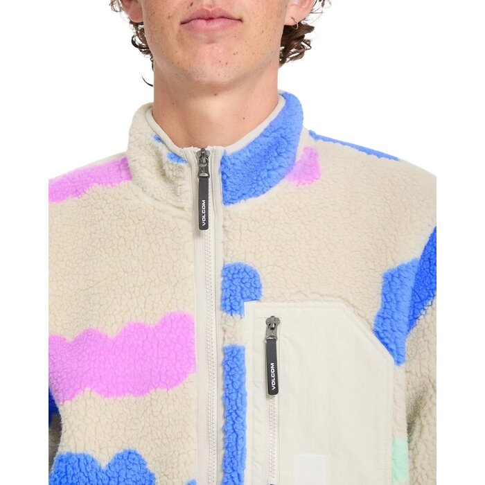 Volcom Carrau Fuzzar Zip - Multi