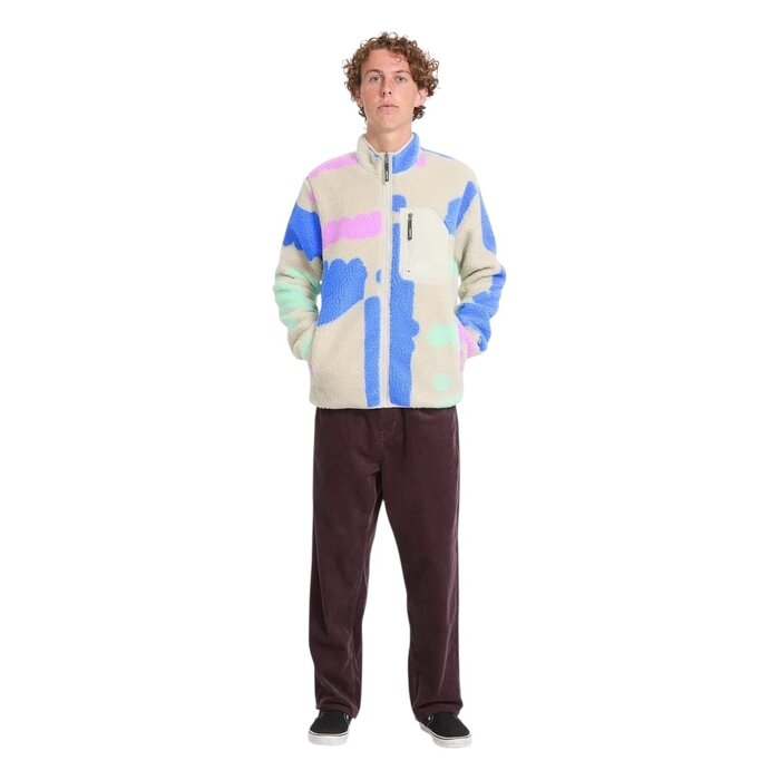 Volcom Carrau Fuzzar Zip - Multi