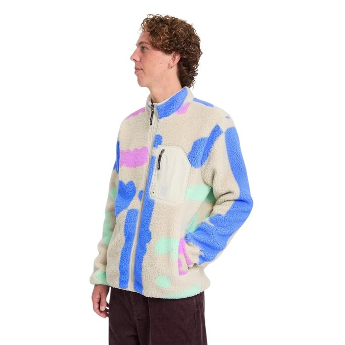 Volcom Carrau Fuzzar Zip - Multi
