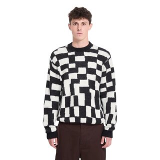Volcom Carrau Sweater Check - Black