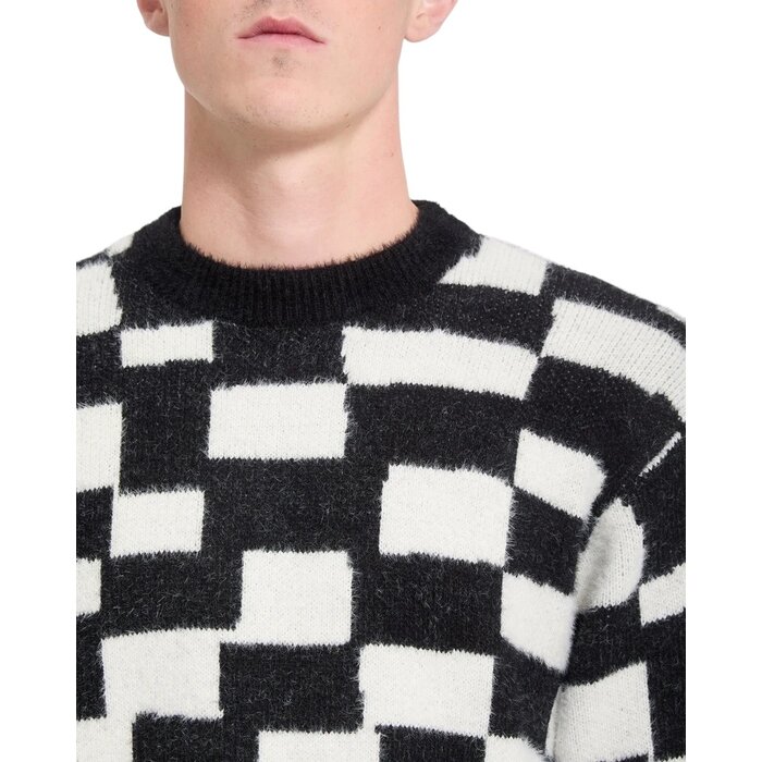 Volcom Carrau Sweater Check - Black