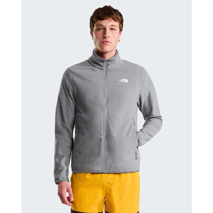 The North Face M Glacier Fleece Jacket - TNF Mid Grey Heather
