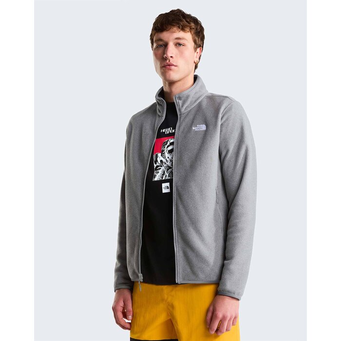 The North Face M Glacier Fleece Jacket - TNF Mid Grey Heather