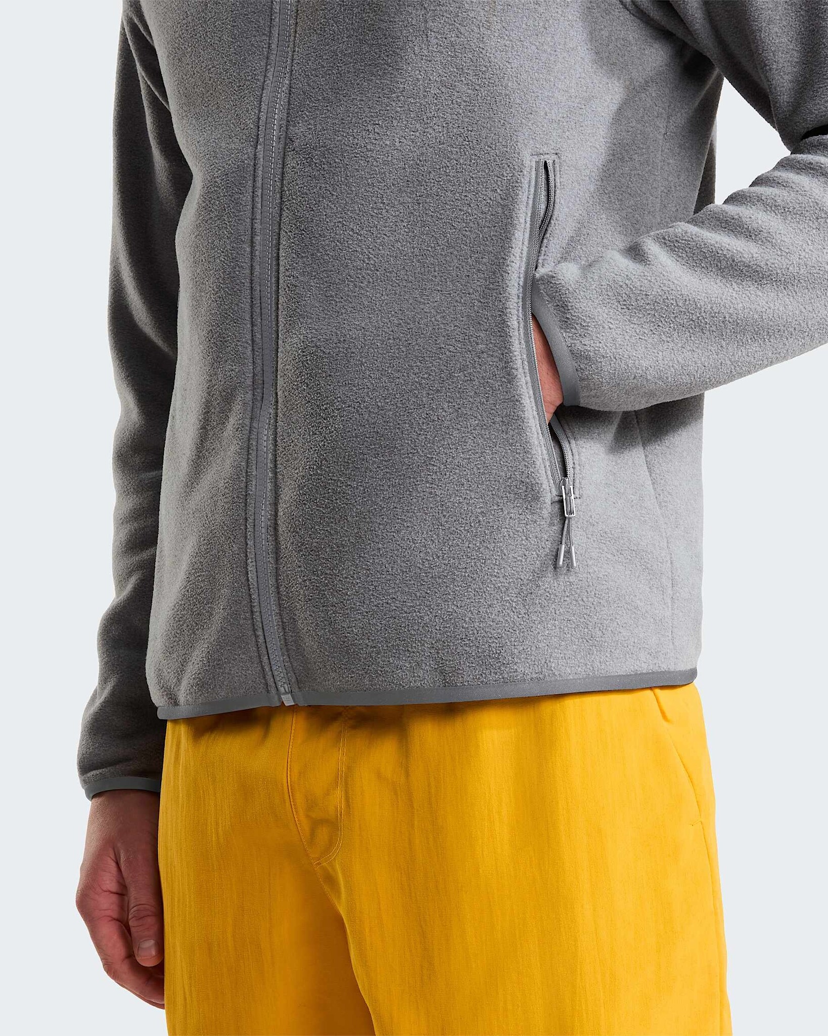 The North Face M Glacier Fleece Jacket - TNF Mid Grey Heather