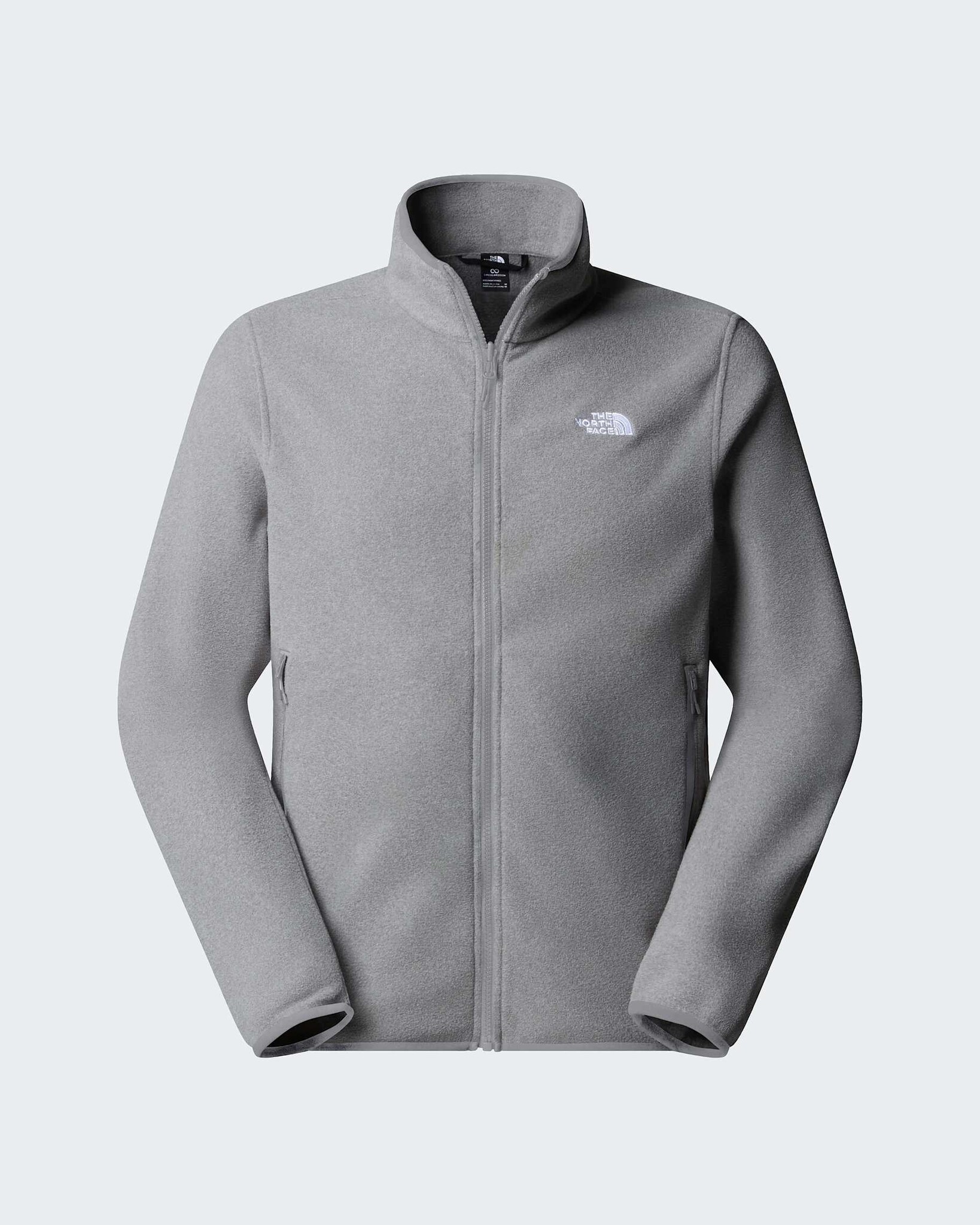 The North Face M Glacier Fleece Jacket - TNF Mid Grey Heather