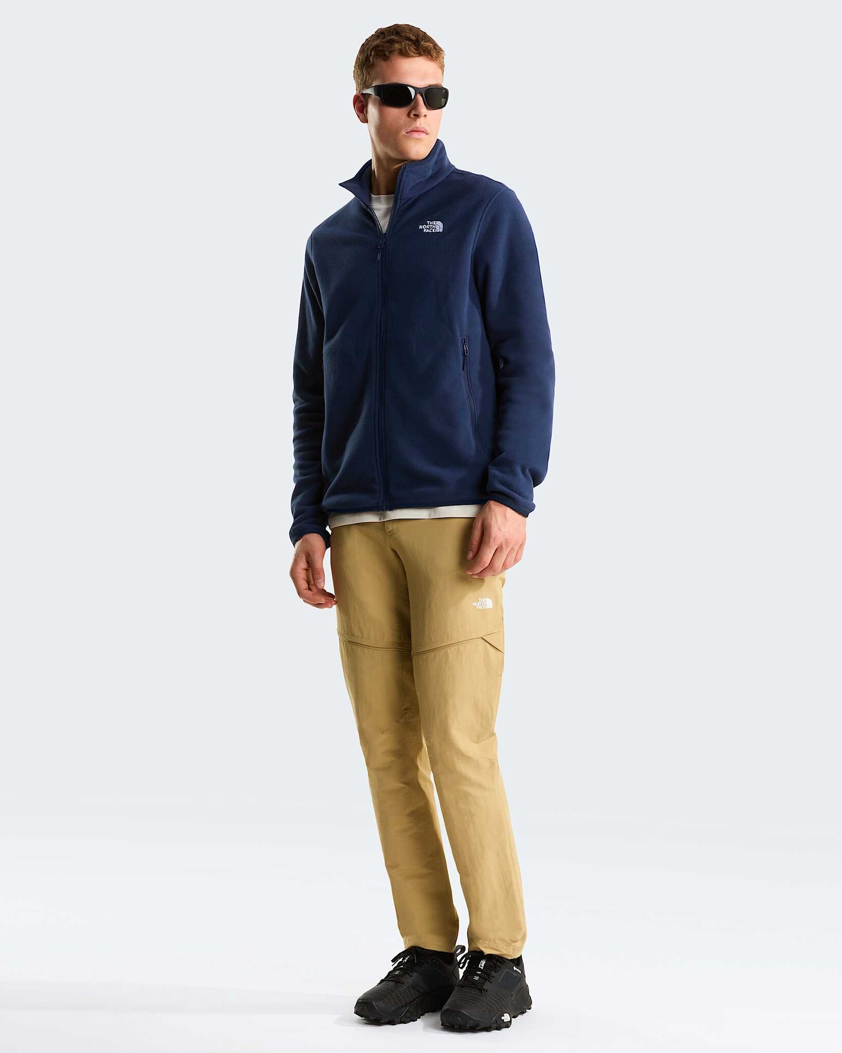 The North Face M Glacier Fleece Jacket - Summit Navy