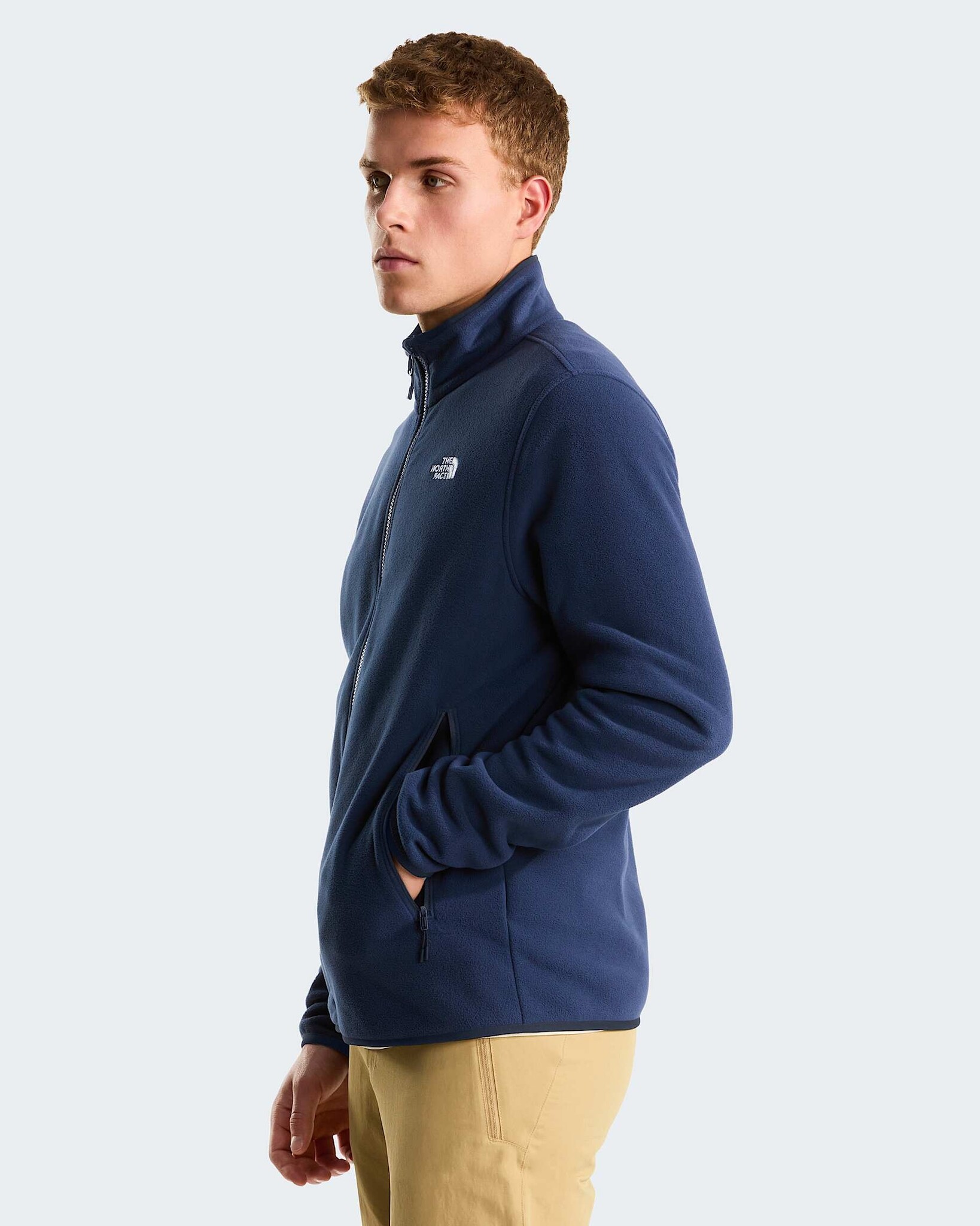 The North Face M Glacier Fleece Jacket - Summit Navy
