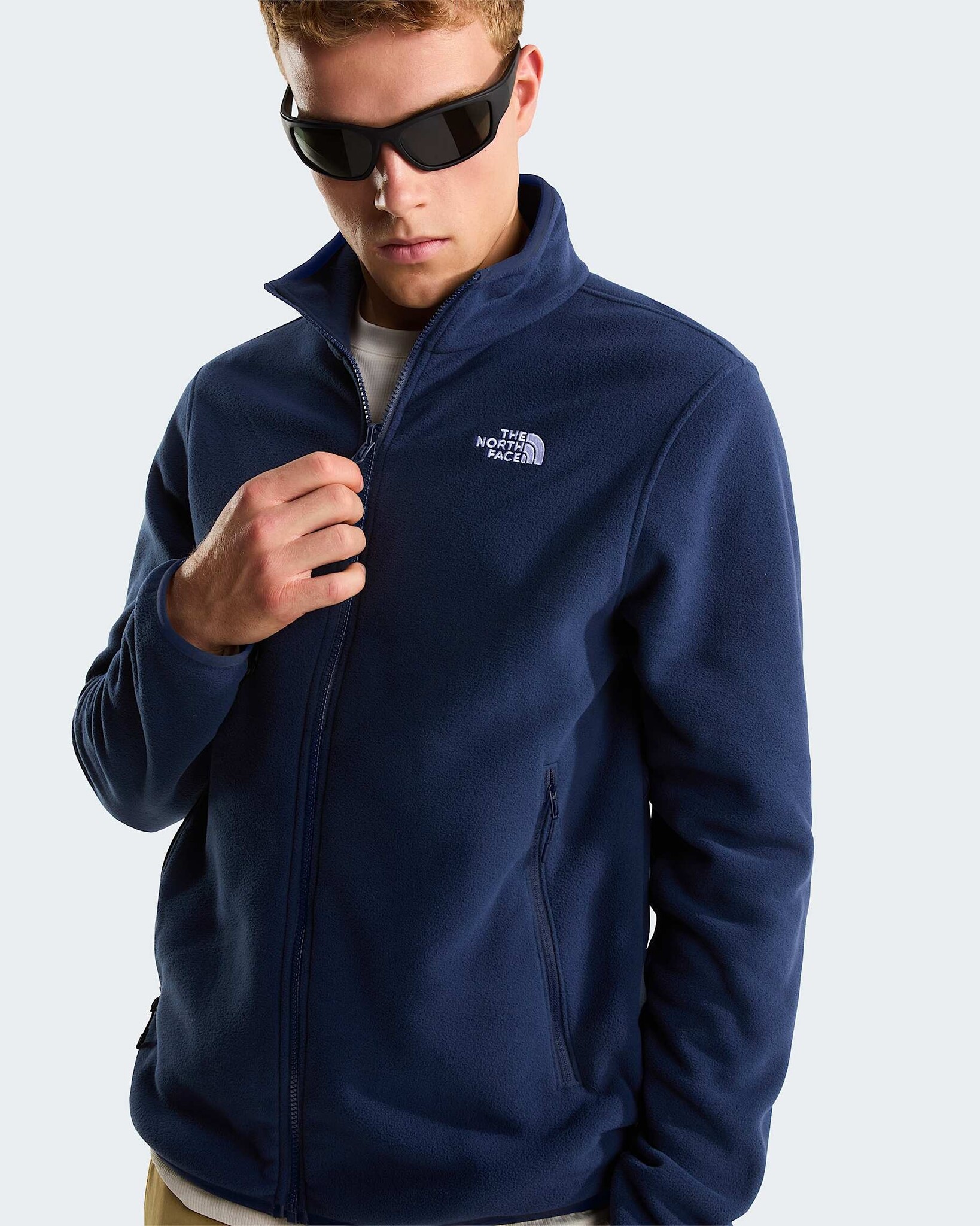 The North Face M Glacier Fleece Jacket - Summit Navy