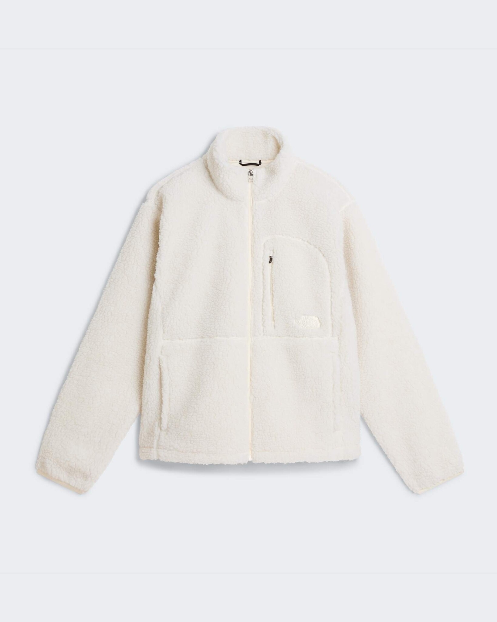 The North Face M' Extreme Pile 2 Full ZIP Jacket - White Dune