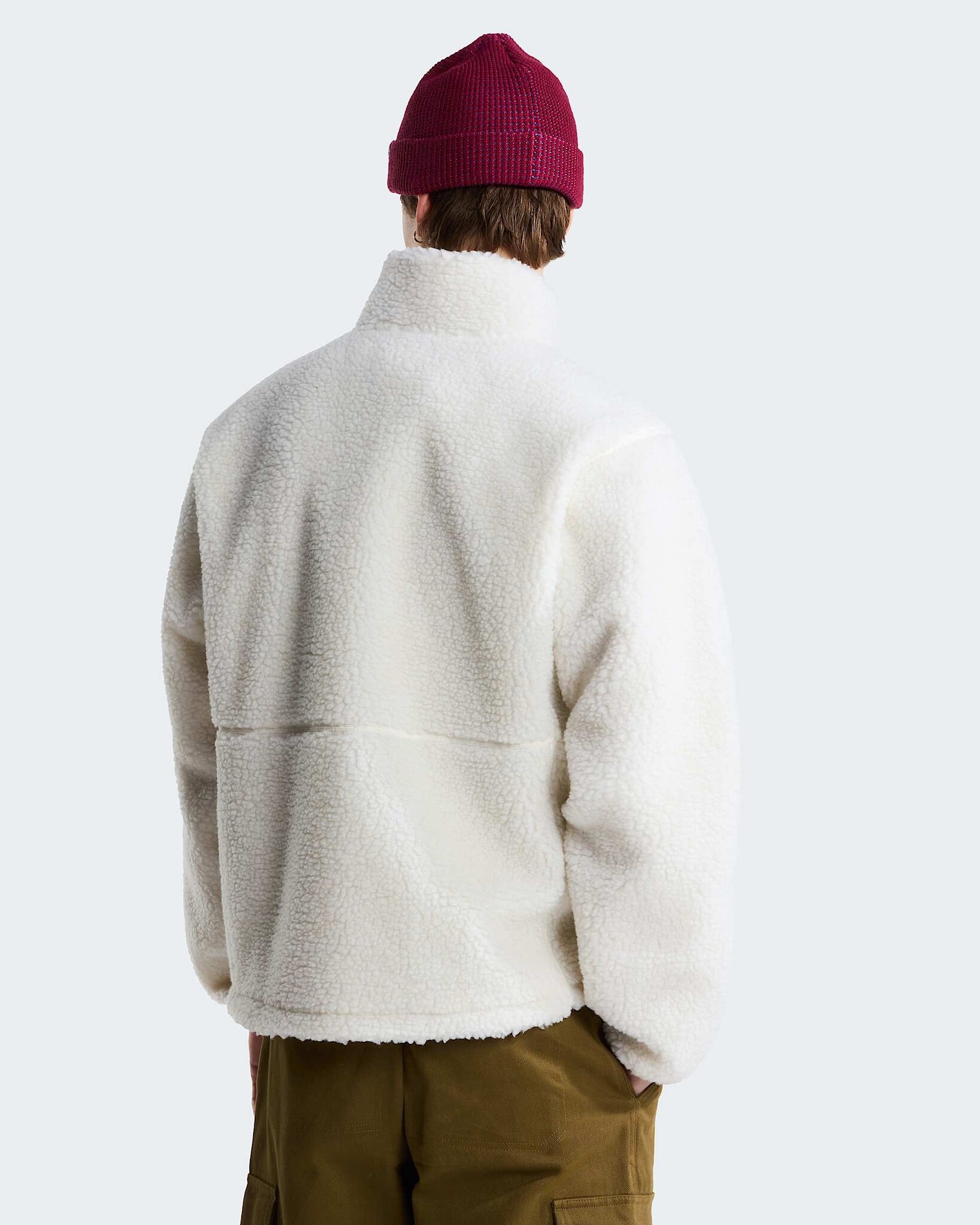 The North Face M' Extreme Pile 2 Full ZIP Jacket - White Dune