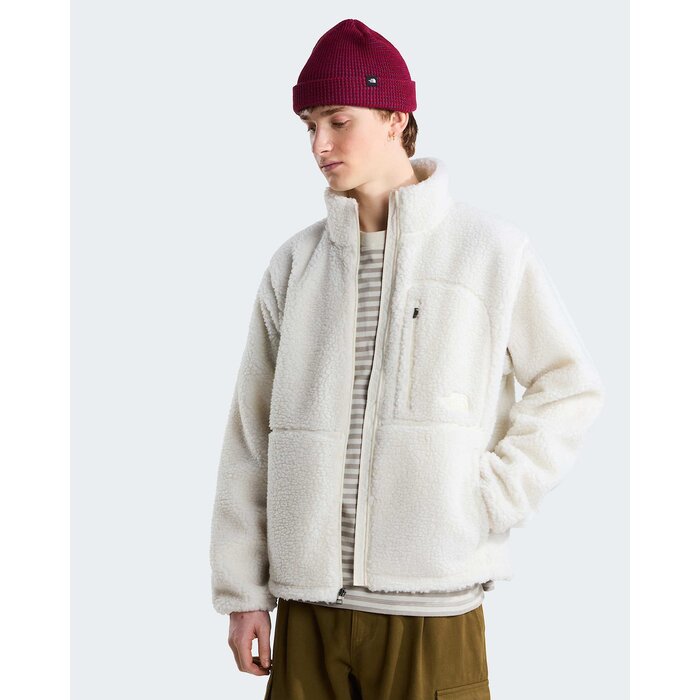 The North Face M' Extreme Pile 2 Full ZIP Jacket - White Dune