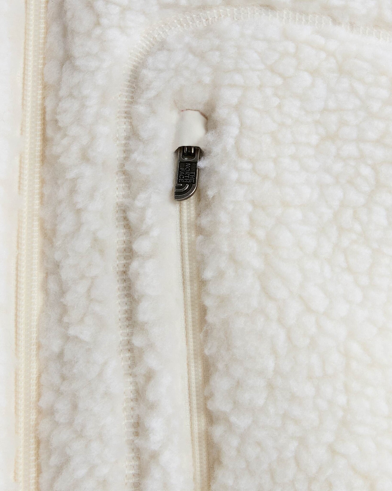 The North Face M' Extreme Pile 2 Full ZIP Jacket - White Dune