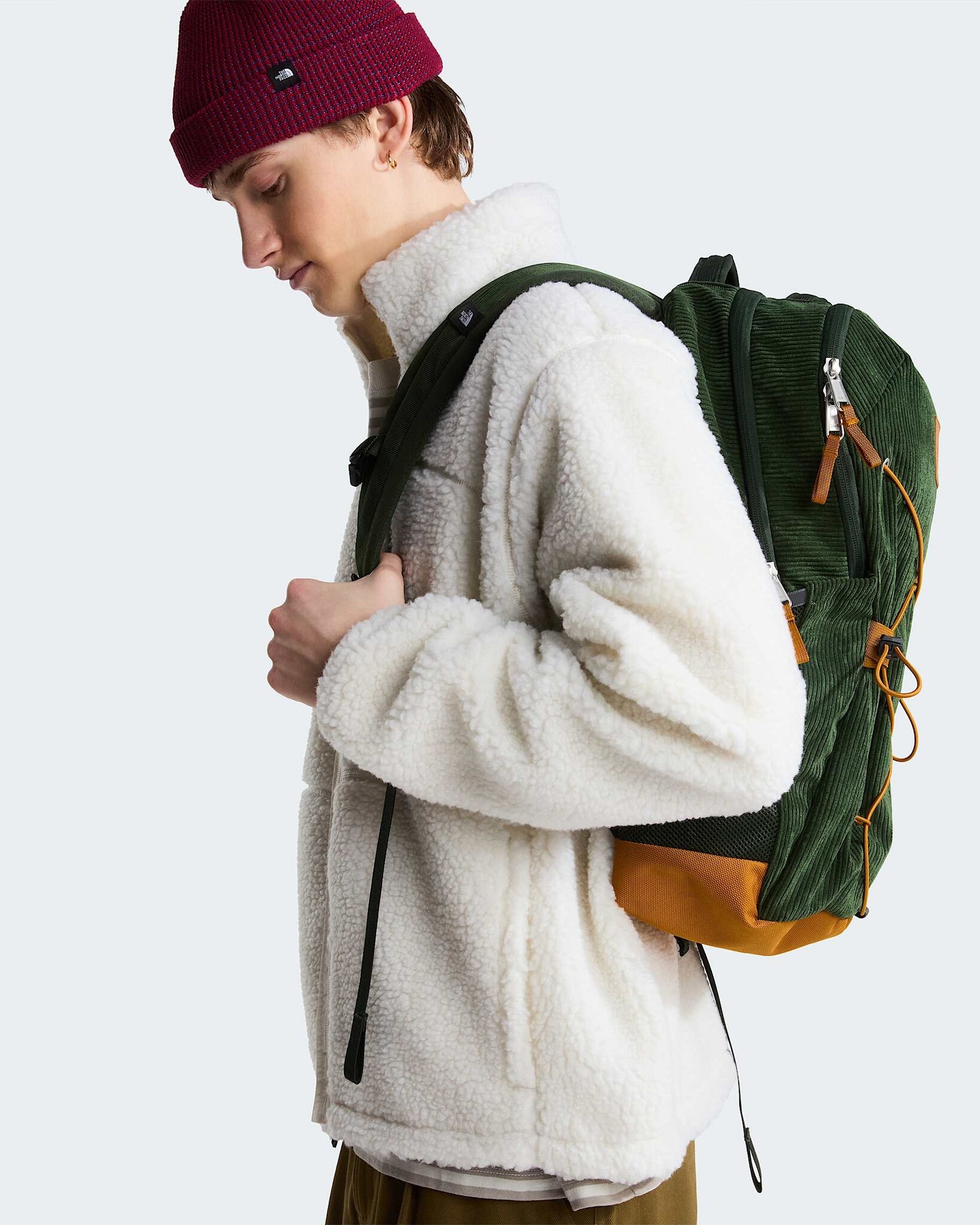 The North Face M' Extreme Pile 2 Full ZIP Jacket - White Dune