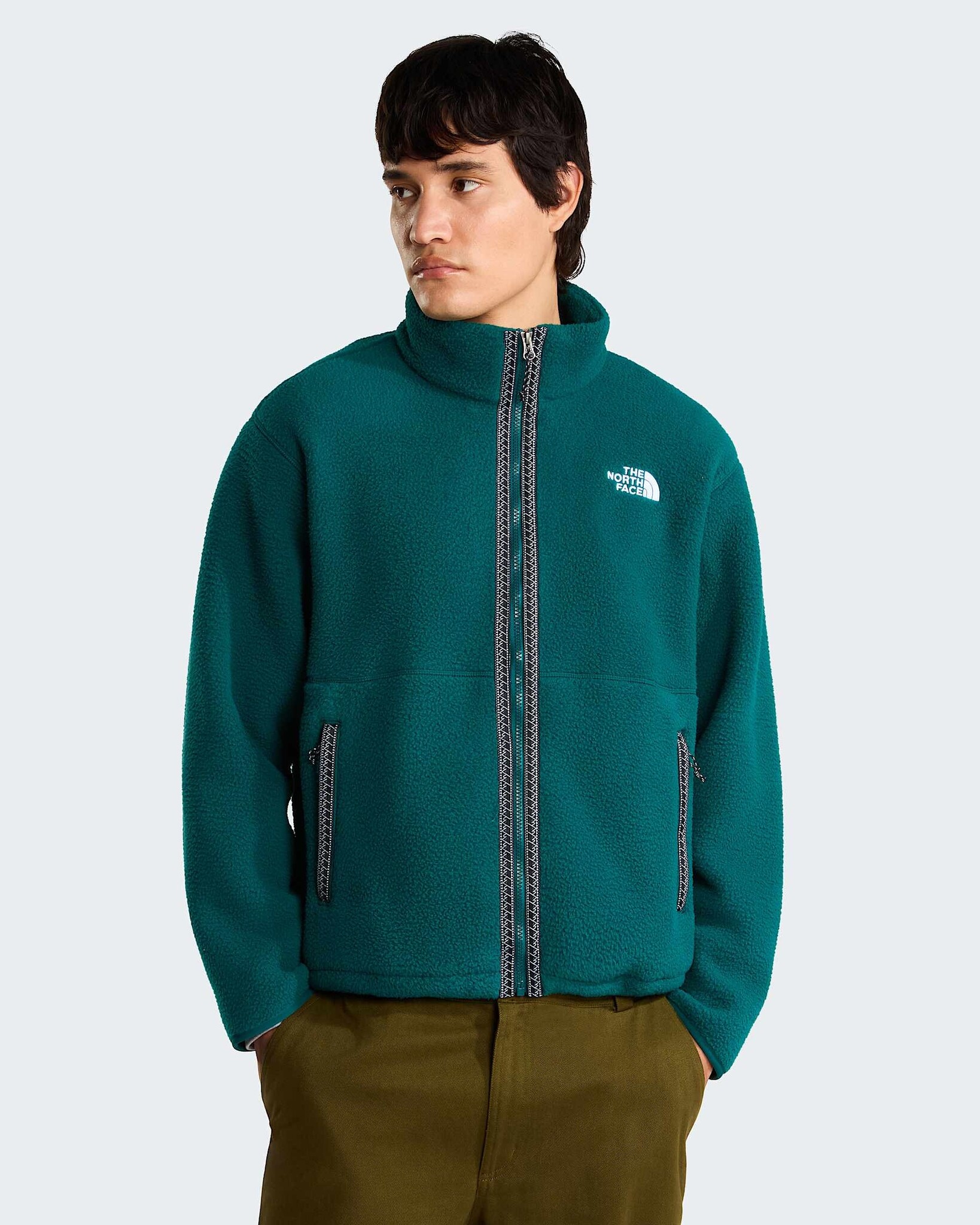 The North Face M' Fleeski Full Zip Jacket - Pacific Teal