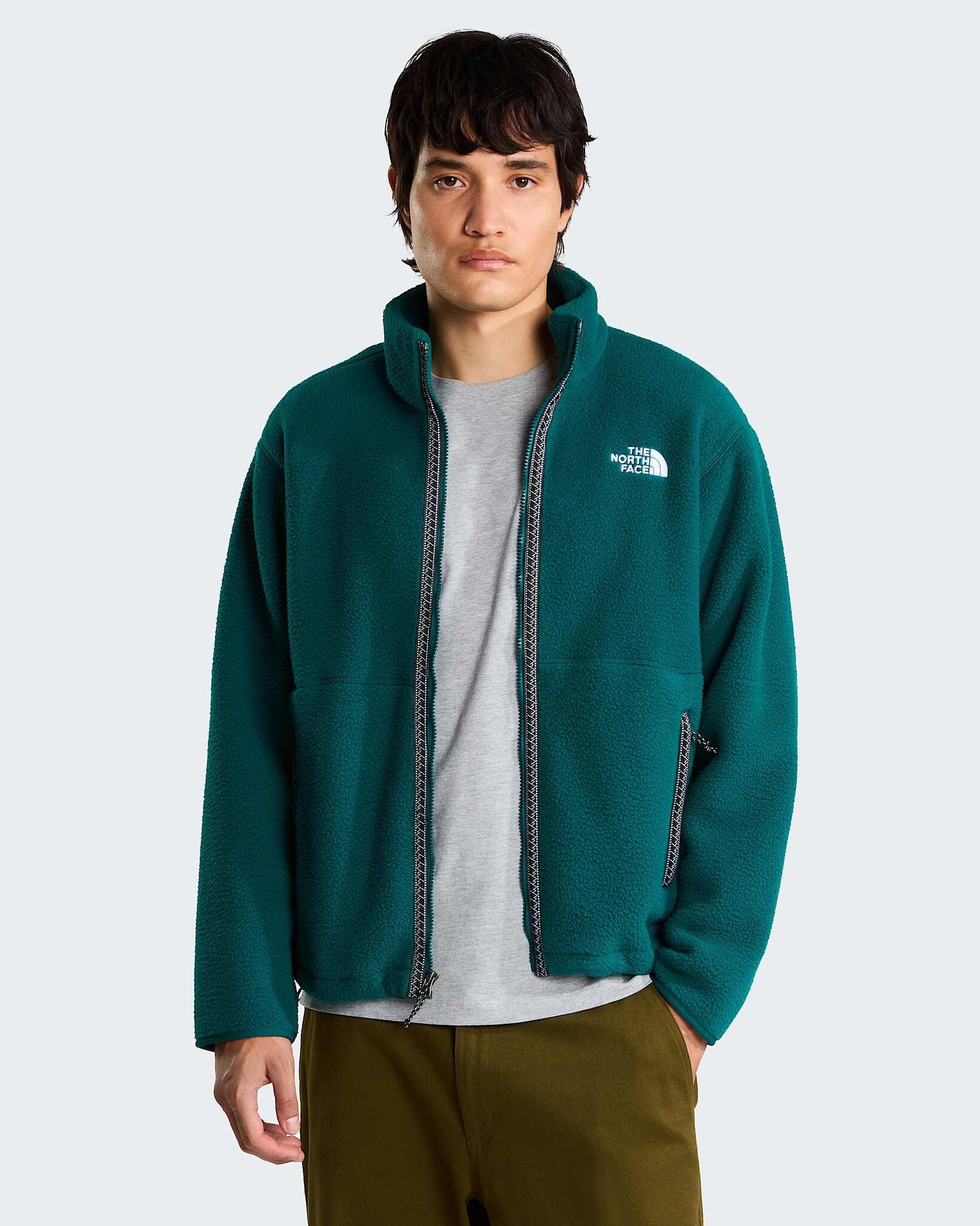 The North Face M' Fleeski Full Zip Jacket - Pacific Teal