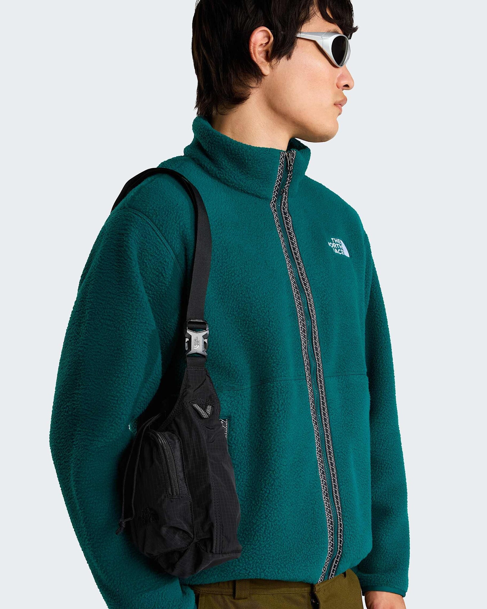 The North Face M' Fleeski Full Zip Jacket - Pacific Teal