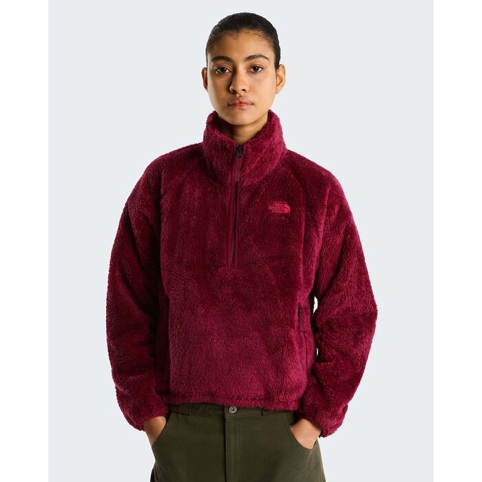 The North Face W' Osito Evolve 1/2 Zip Jacket - Burgundy Crush