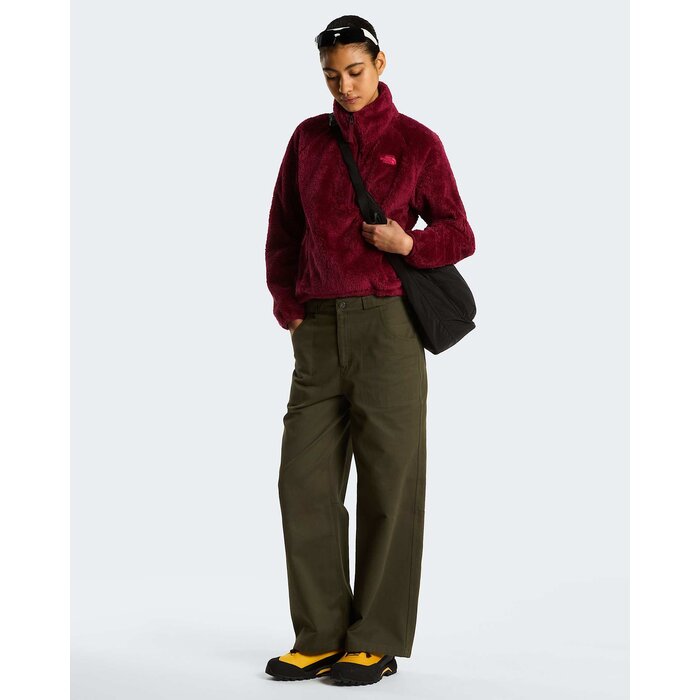 The North Face W' Osito Evolve 1/2 Zip Jacket - Burgundy Crush