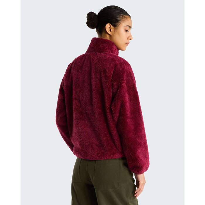 The North Face W' Osito Evolve 1/2 Zip Jacket - Burgundy Crush