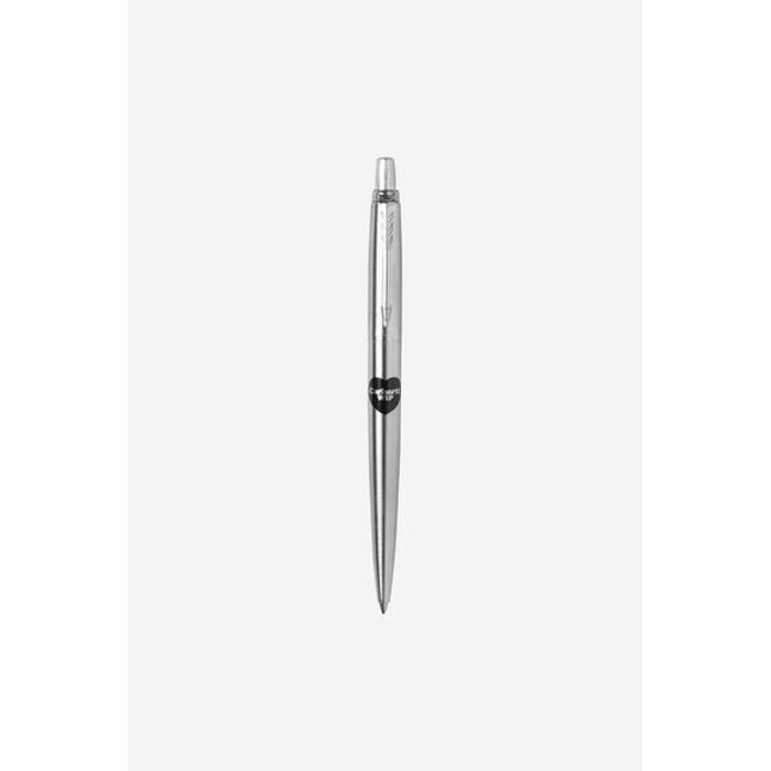 Carhartt WIP Parker Jotter Heart Ballpen - Silver