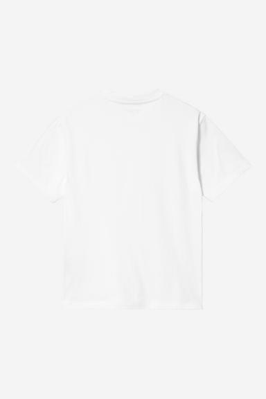 Carhartt WIP W' S/S Slingshot T-Shirt - White (Heavy Stone Wash)