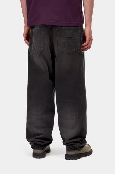 Carhartt WIP Aaron Pant - Black (Tobacco Used Wash)