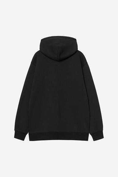 Carhartt WIP W' Hooded Carhartt Sweat - Black/Hortensia