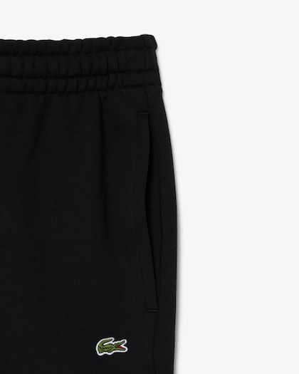 Lacoste Pantalon de survêtement molleton relaxed fit - Noir