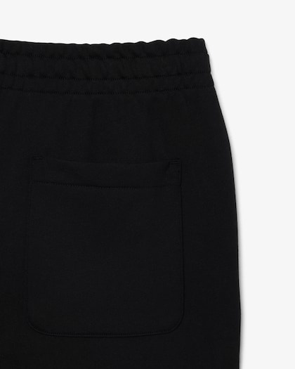 Lacoste Pantalon de survêtement molleton relaxed fit - Noir