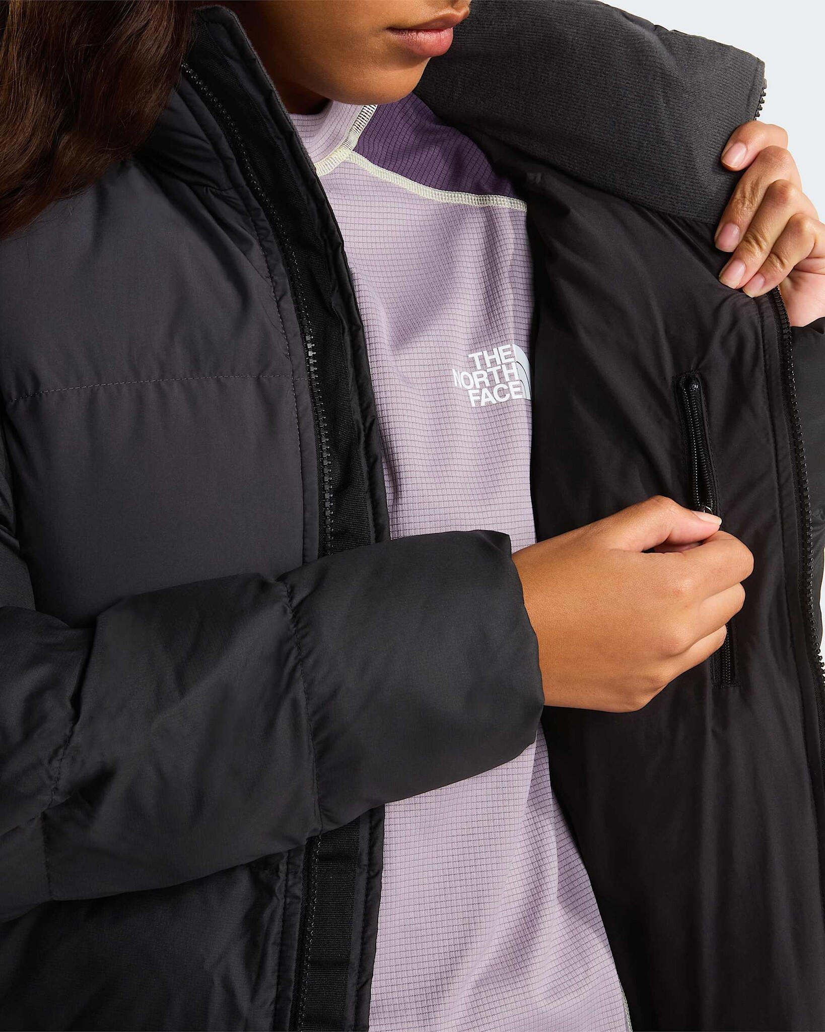The North Face W' Saikuru Jacket - Black/Asphalt Grey
