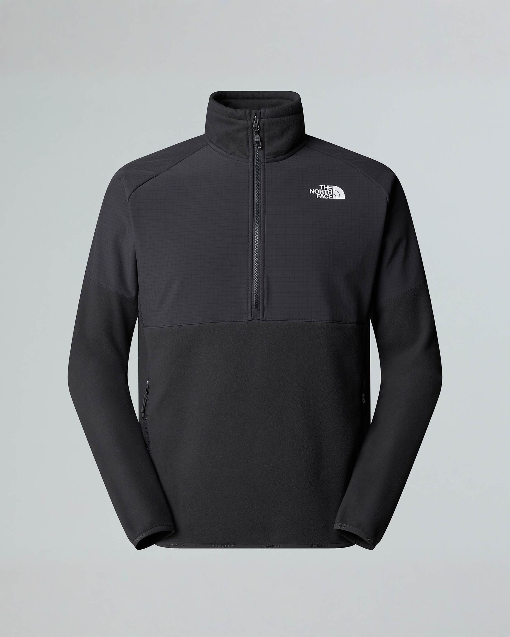 The North Face M' Glacier Heavyweight 1/2 Zip - Asphalt Grey/Asphalt Grey