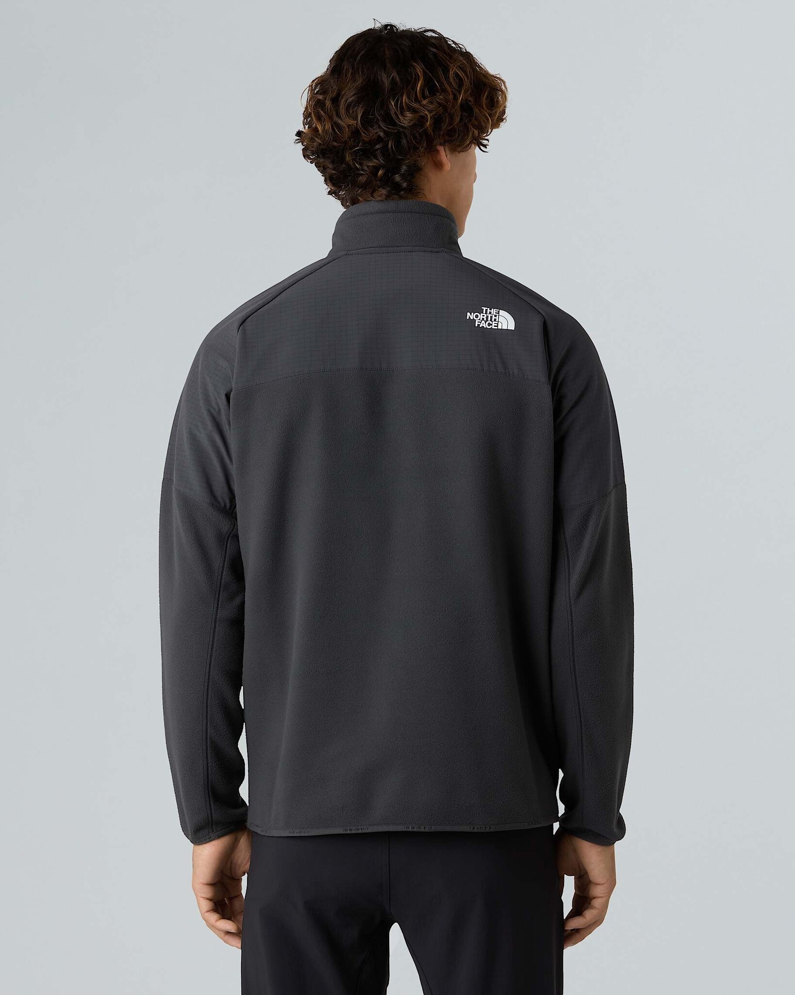The North Face M' Glacier Heavyweight 1/2 Zip - Asphalt Grey/Asphalt Grey