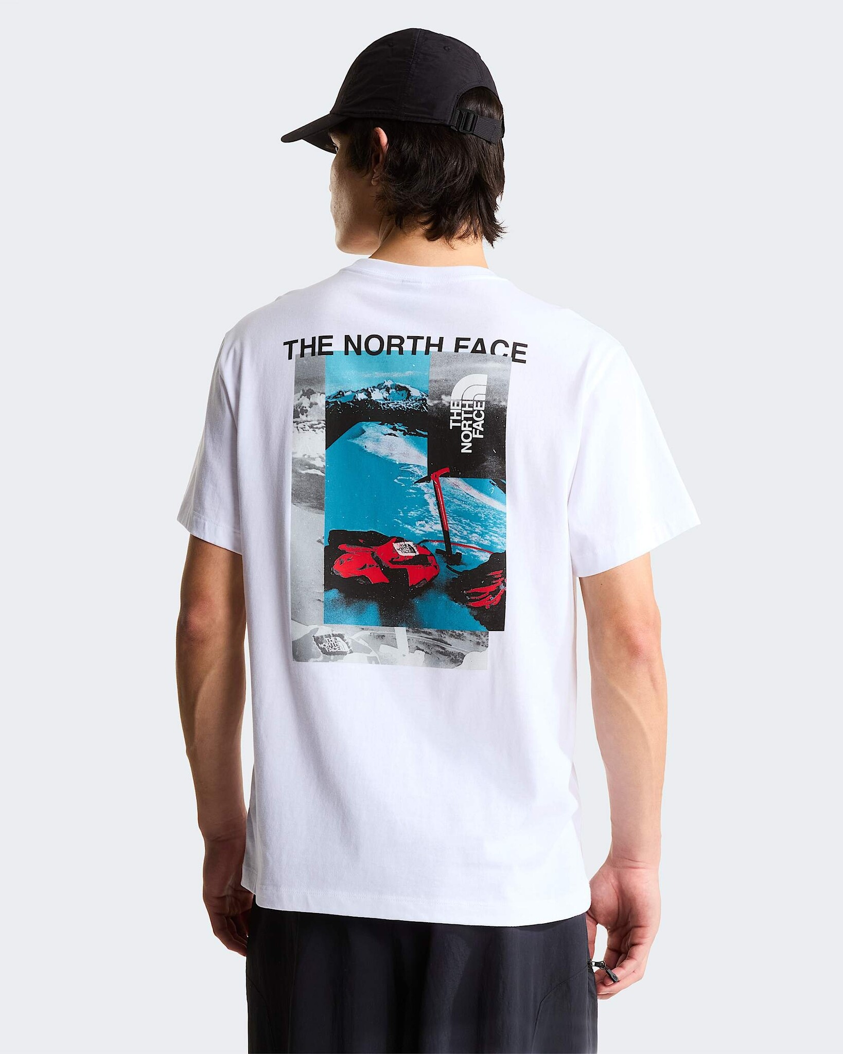 The North Face M' S/S Apex 75 Relaxed T-Shirt - White