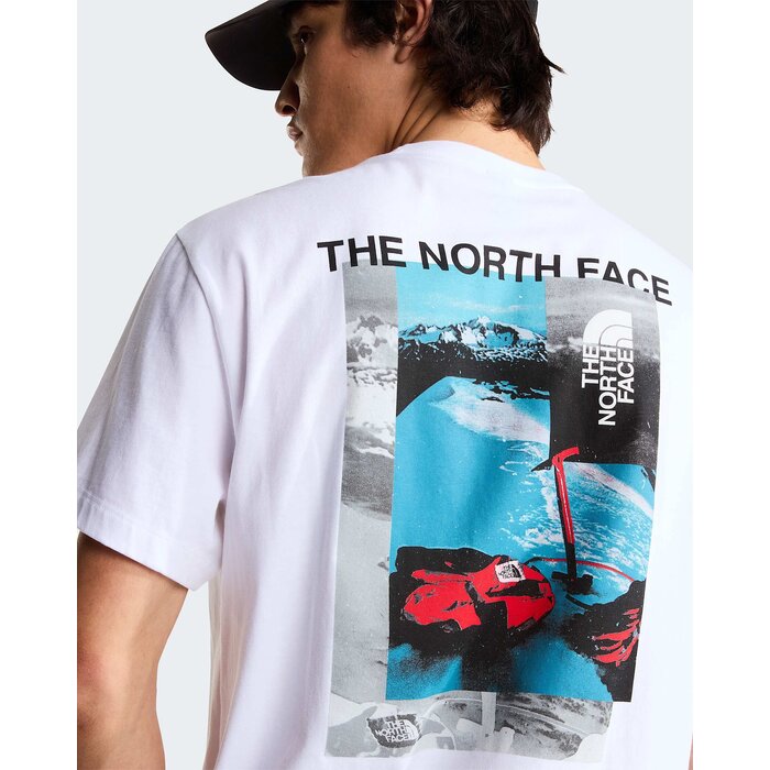 The North Face M' S/S Apex 75 Relaxed T-Shirt - White