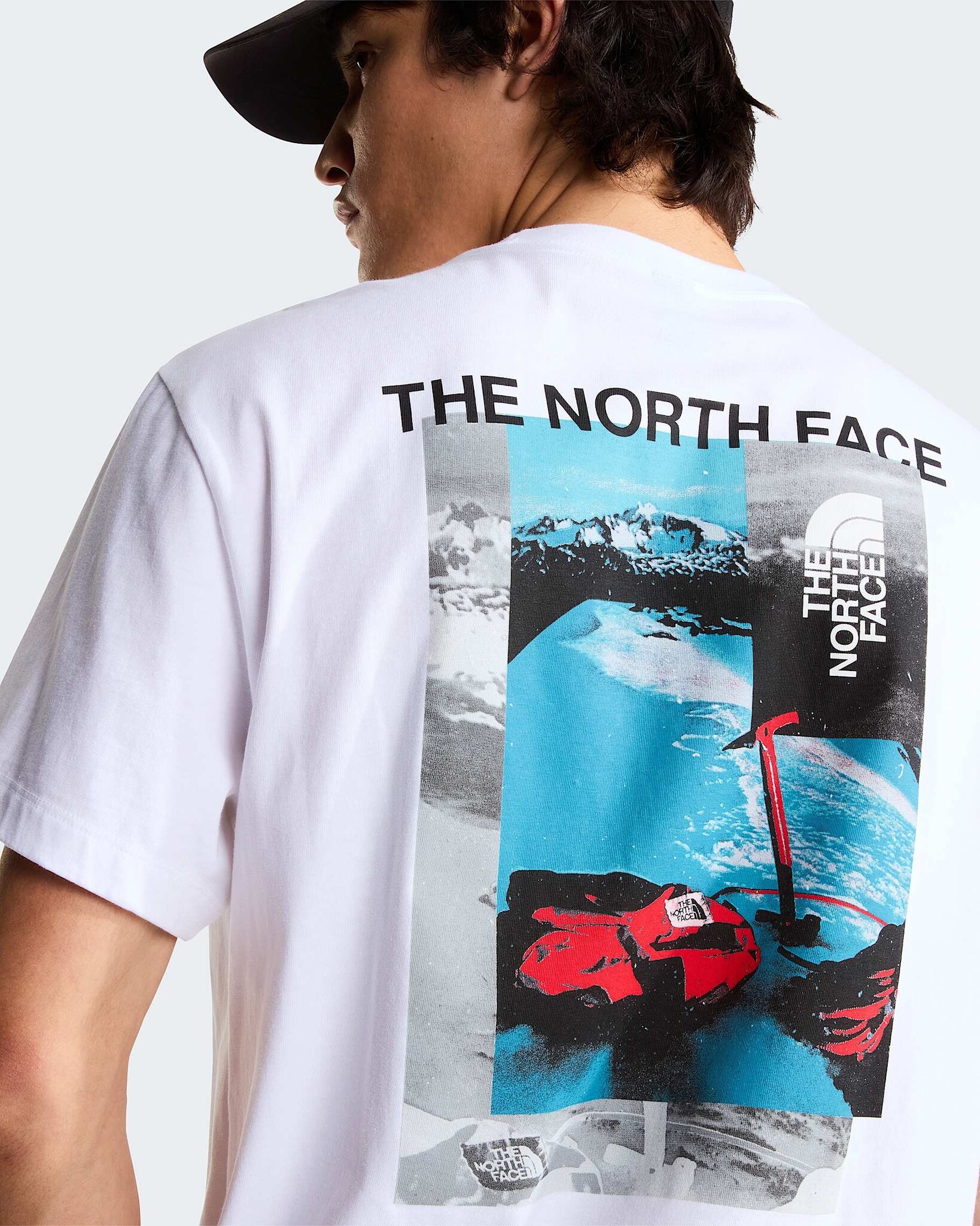 The North Face M' S/S Apex 75 Relaxed T-Shirt - White