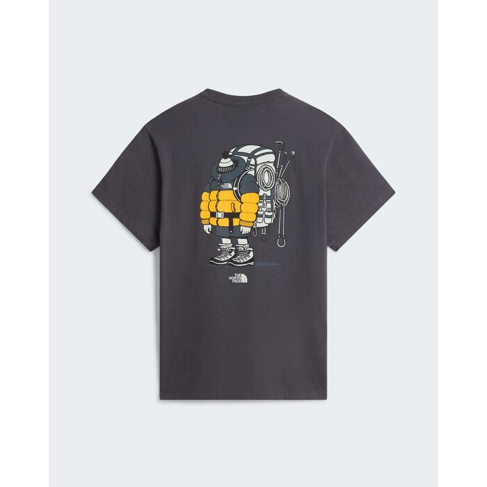 The North Face S/S U Gear Up Get Out relaxed T-Shirt - Anthracite Grey
