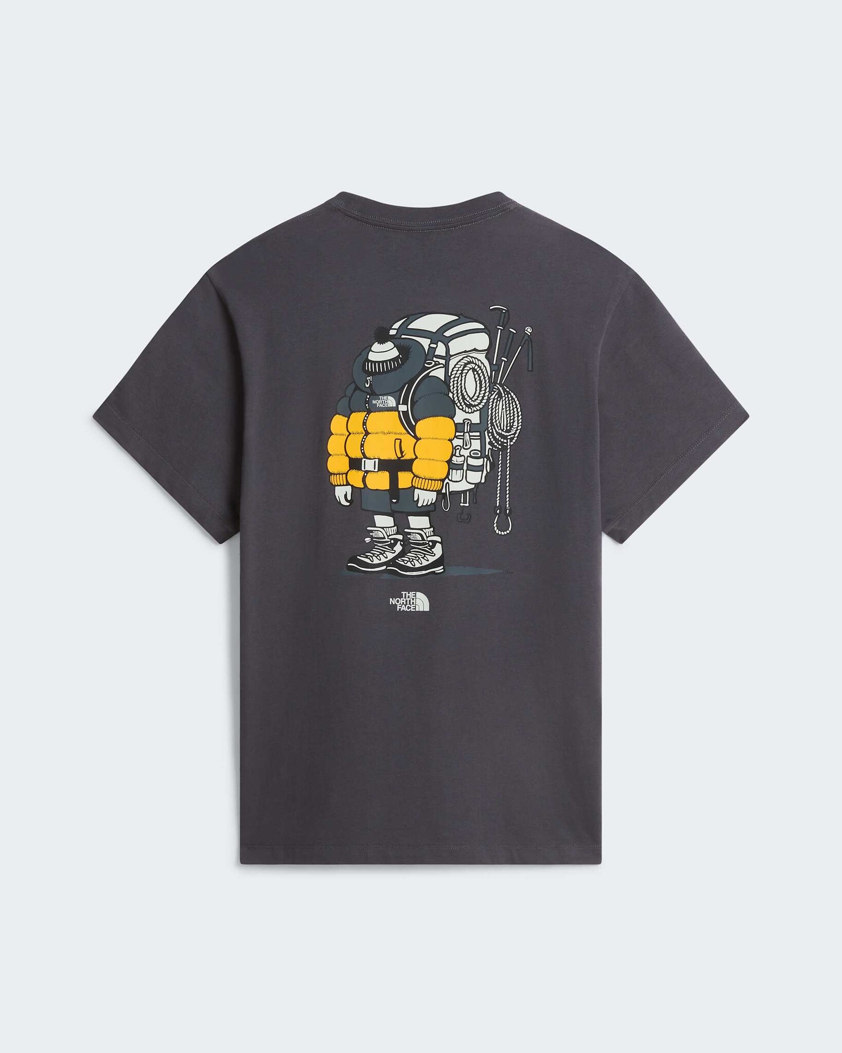 The North Face S/S U Gear Up Get Out relaxed T-Shirt - Anthracite Grey