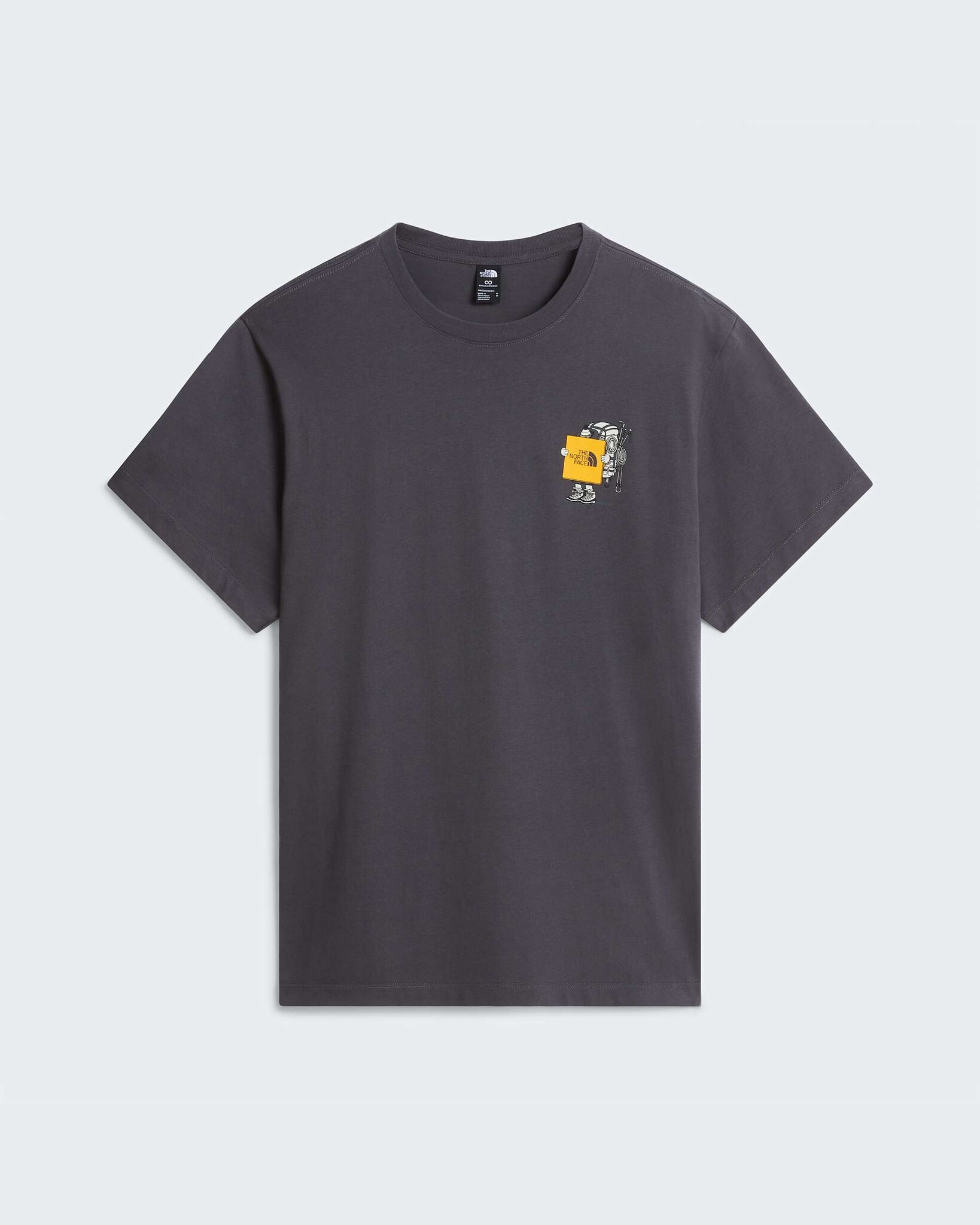 The North Face S/S U Gear Up Get Out relaxed T-Shirt - Anthracite Grey