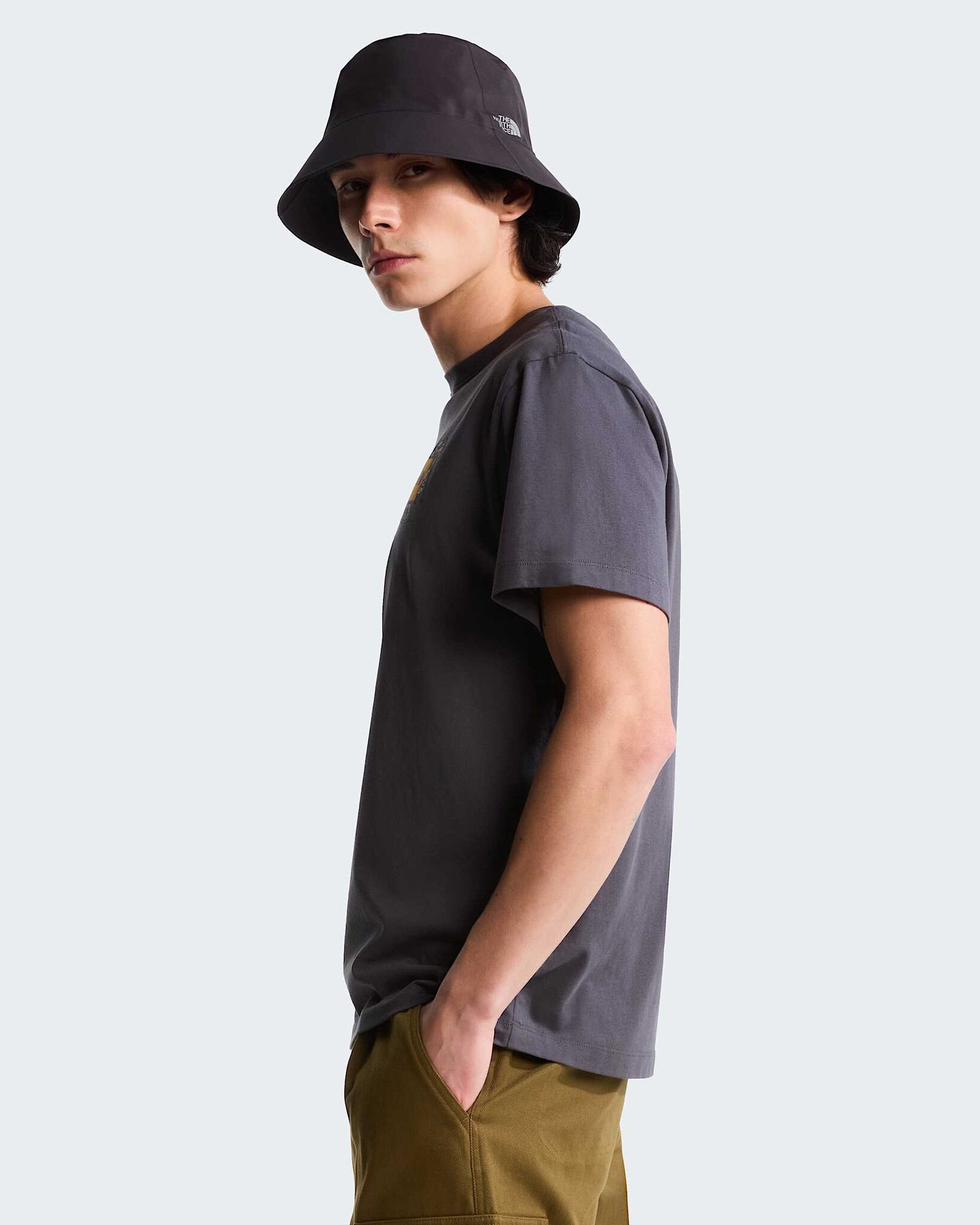 The North Face S/S U Gear Up Get Out relaxed T-Shirt - Anthracite Grey