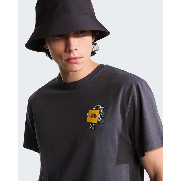 The North Face S/S U Gear Up Get Out relaxed T-Shirt - Anthracite Grey