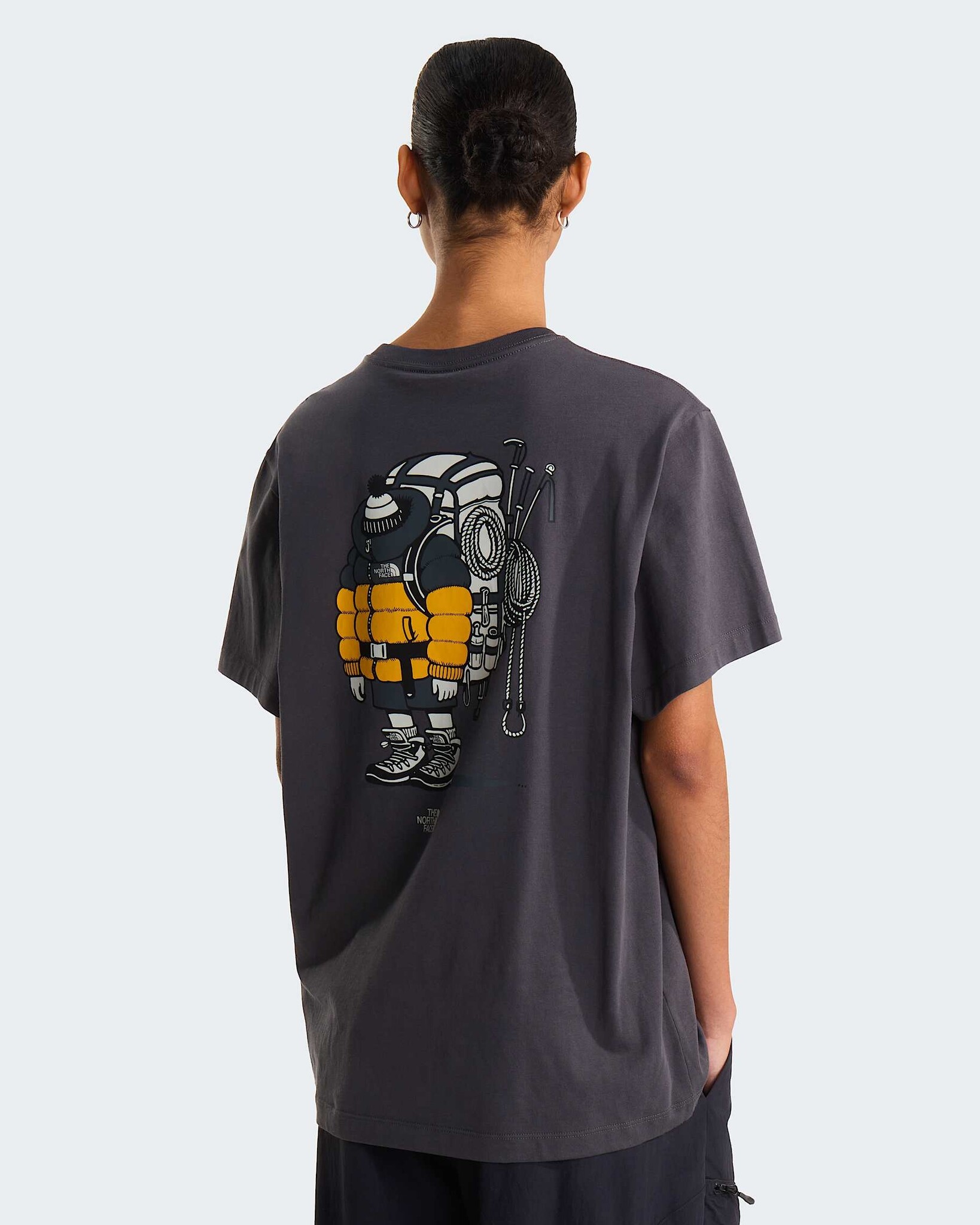 The North Face S/S U Gear Up Get Out relaxed T-Shirt - Anthracite Grey