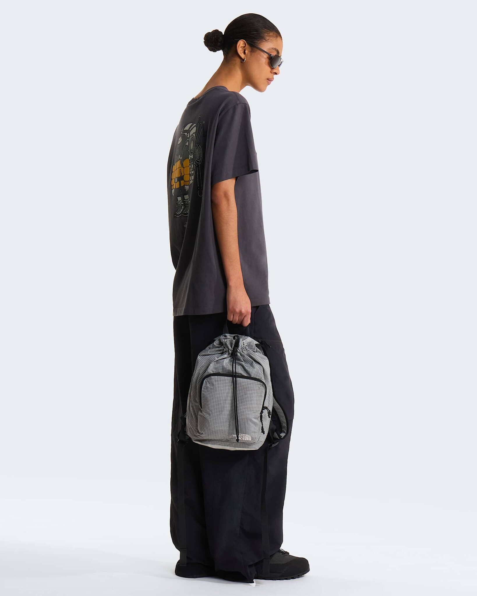 The North Face S/S U Gear Up Get Out relaxed T-Shirt - Anthracite Grey