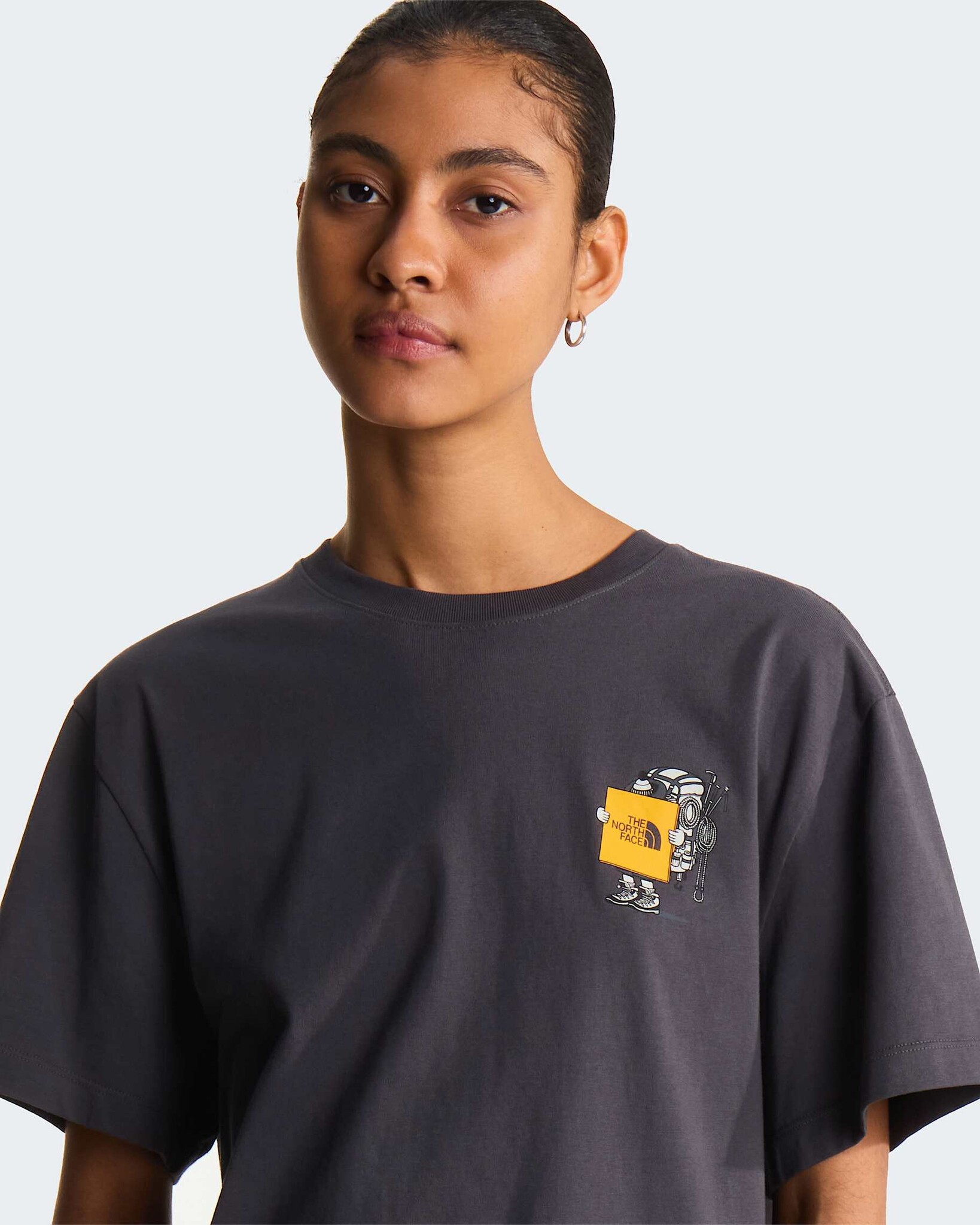 The North Face S/S U Gear Up Get Out relaxed T-Shirt - Anthracite Grey